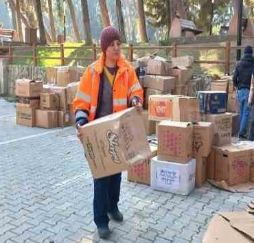 Başkan Hürriyet yeniden afet bölgelerinde