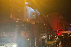 Darıca'da çatı yangını