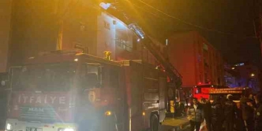 Darıca'da çatı yangını