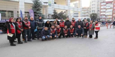 Deprem bölgesine takviye ekip