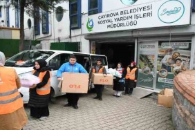 Güvenli alanlara yerleştirilen depremzedelerin tüm ihtiyaçları karşılanıyor