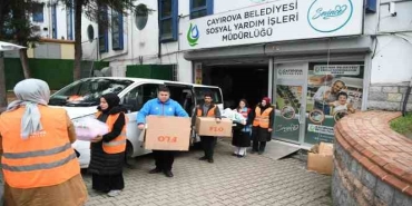 Güvenli alanlara yerleştirilen depremzedelerin tüm ihtiyaçları karşılanıyor
