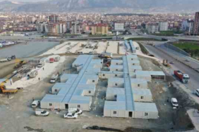 Hatay'da 96 konteynerden oluşan 54 yataklı hastanenin yapımı tamamlandı