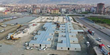 Hatay'da 96 konteynerden oluşan 54 yataklı hastanenin yapımı tamamlandı