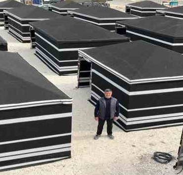 Kıl çadırlardan oluşan Çadırkent'in kurulumu tamamlandı