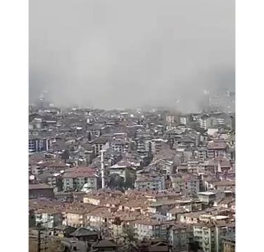 Malatya'daki 5.6 deprem şehri toz bulutuna çevirdi