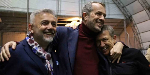 3 efsane golcü yan yana geldi, ortaya bu görüntüler çıktı
