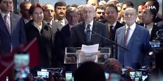 6’lı Masa Cumhurbaşkanı adayını açıkladı