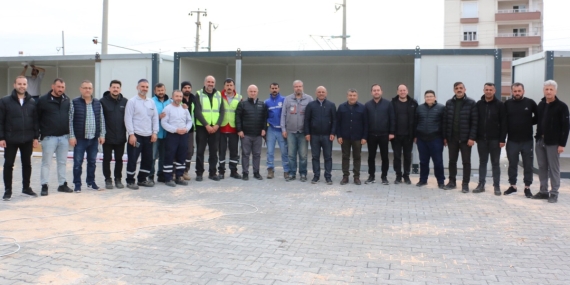 Pazarcık’a 30 konteynerden oluşacak ‘Kocaeli Çarşısı’ yapılıyor