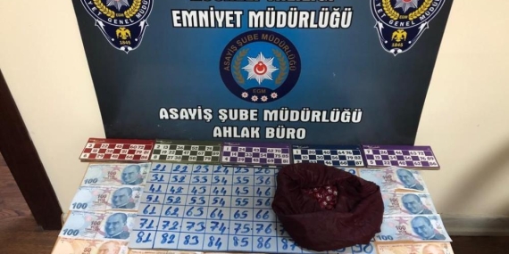 Kumar oynayanlara suçüstü baskın