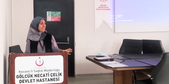 Necati Çelik’te Hastanın güvenli transferi eğitimi verildi