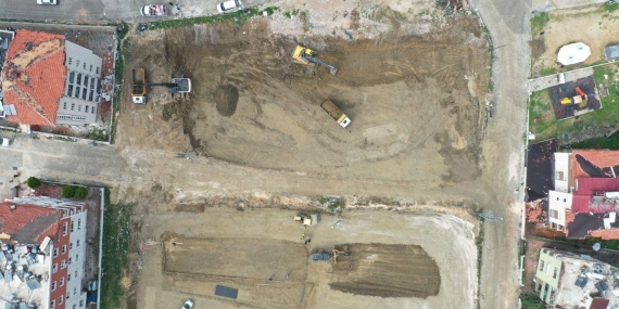 Kocaeli Büyükşehir, Hatay esnafına 7 noktada prefabrik çarşı kuruyor