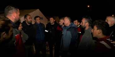 Başkan Büyükakın: "Yaralarımız sarılana kadar Hatay ’dayız"