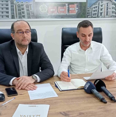 Binanın kirişlerinin toprakla doldurulduğu iddia edilmişti, müteahhitten açıklama