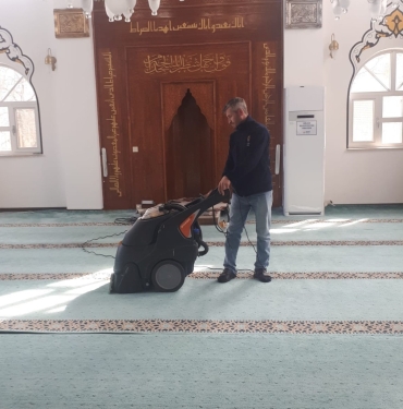 Camilerde Ramazan hazırlığı