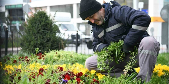 Çayırova ’da bahar hazırlığı