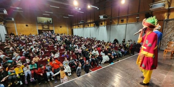 Çocuklar Ramazan eğlencesiyle doyasıya eğlendi