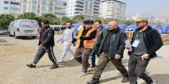 Depremzede çocukların park talebi yerine getirilecek