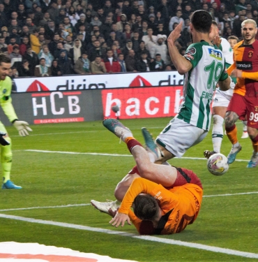 Galatasaray'ın serisine Konyaspor son verdi