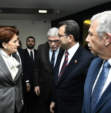 İBB Başkanı İmamoğlu ve ABB Başkanı Yavaş, İYİ Parti Genel Başkanı Akşener’i ziyaret etti