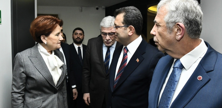 İBB Başkanı İmamoğlu ve ABB Başkanı Yavaş, İYİ Parti Genel Başkanı Akşener’i ziyaret etti