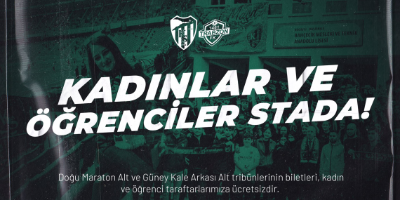 KADINLAR VE ÖĞRENCİLER STADA !