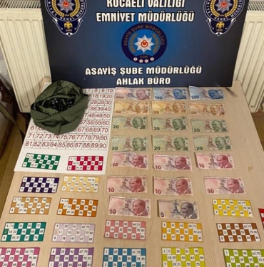 İş yerinde kumar oynatıldığı denetimde ortaya çıktı