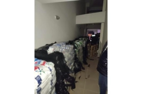 İş yerinin deposundan tonlarca sahte deterjan çıktı