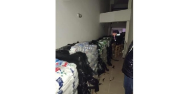 İş yerinin deposundan tonlarca sahte deterjan çıktı