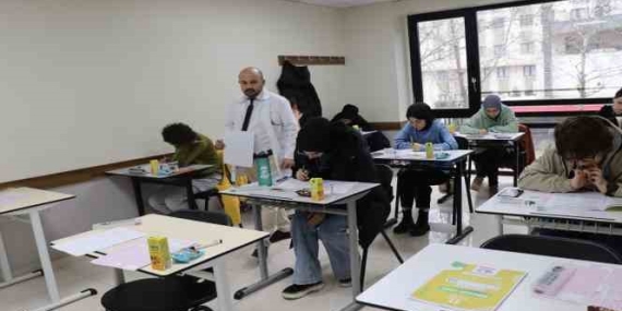 Çınar Akademi’de kabul kurum sınavı gerçekleşti