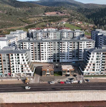 Kentsel dönüşüm çerçevesinde Araptepe ’de yapılan 25 daire satışa çıktı