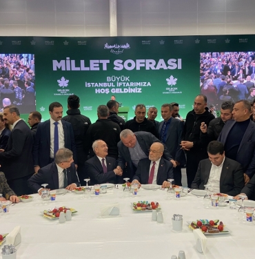 Kılıçdaroğlu: 'Bizler altı lider biradayız. Demokrasi için, hak için, hukuk için, adalet için mücadele ediyoruz'