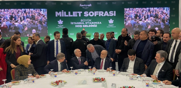 Kılıçdaroğlu: 'Bizler altı lider biradayız. Demokrasi için, hak için, hukuk için, adalet için mücadele ediyoruz'