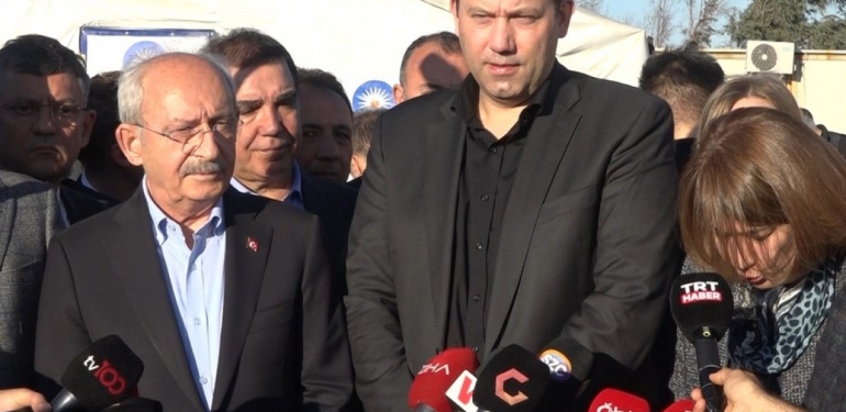 Kılıçdaroğlu, Nurdağı ’nda Alman heyetle görüştü