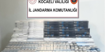Kocaeli'de bin 280 paket kaçak sigara ele geçirildi