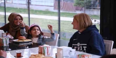 Minik Ecrin yeni yaşına İzmit'te girdi