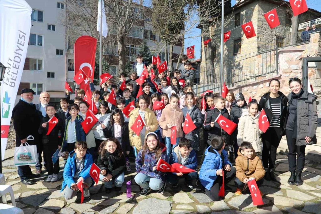 Öğrenciler Atatürk ve Milli Mücadele Anı Evi ’nde bir araya geldi