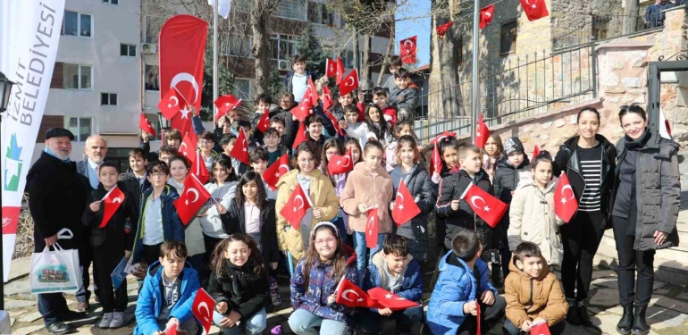 Öğrenciler Atatürk ve Milli Mücadele Anı Evi ’nde bir araya geldi