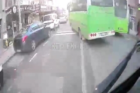Ömer ’e çarpıp kaçan özel halk otobüsünün sürücüsü yakalandı
