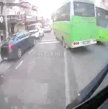 Ömer ’e çarpıp kaçan özel halk otobüsünün sürücüsü yakalandı