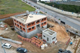 Şehit Faruk Aslan Polis Merkezi inşasının yüzde 70 ’i tamamlandı