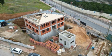 Şehit Faruk Aslan Polis Merkezi inşasının yüzde 70 ’i tamamlandı