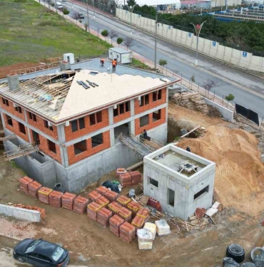Şehit Faruk Aslan Polis Merkezi inşasının yüzde 70 ’i tamamlandı