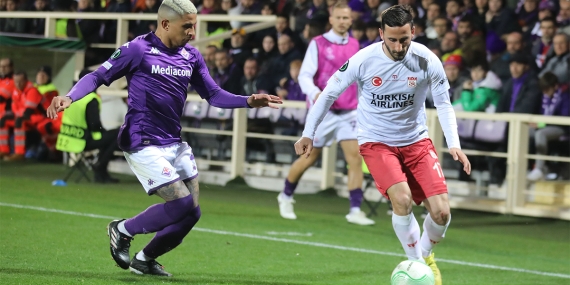 Sivasspor, Fiorentina’ya tek golle kaybetti