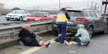 TEM'de 23 araç kazaya karıştı: 11 yaralı