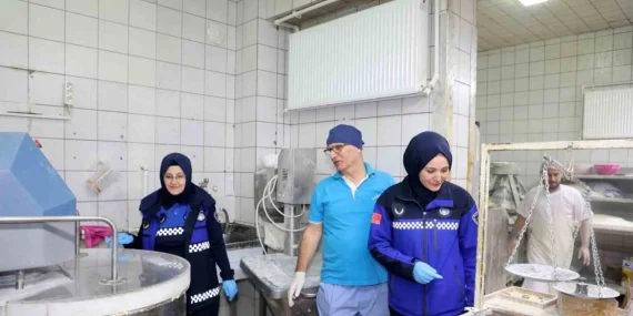 Zabıtalardan fırın ve marketlerde sıkı denetim