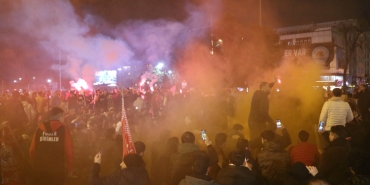 11 yıl sonra Süper Lig ’e çıkan Samsunspor ’dan muhteşem kutlama