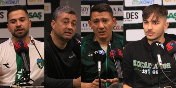 Kocaelispor – İskenderunspor maçının ardından