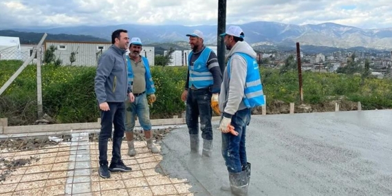 Başiskele Belediyesi Hatay’da gönüllere dokunuyor