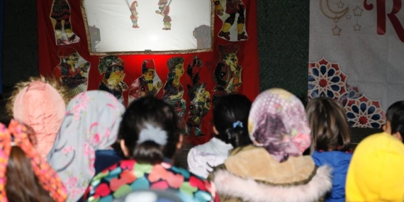 Körfez’de Hacivat ve Karagözlü Ramazan geceleri